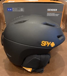 Spy + Sender Erwachsene Schneesport Helm / LARGE / schwarz Snowboard Skifahren Ski - Bild 1 von 6