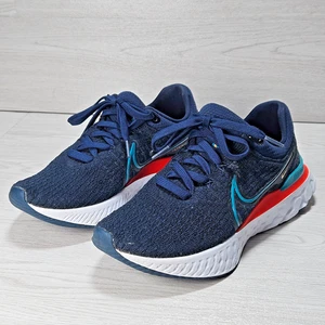 Nike React Infinity Run Flyknit 3 Men’s Size 8.5 Black Running Shoes Sneakers - Picture 1 of 10