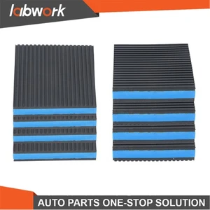 Labwork 8 Pack 4"x4"x7/8" Anti Vibration Pads with Ribbed Design & EVA Core - Picture 1 of 24