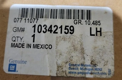 00-04 C5 Drivers Left LH Theft Locking Door Control Module Controller OEM - Image 1 of 4