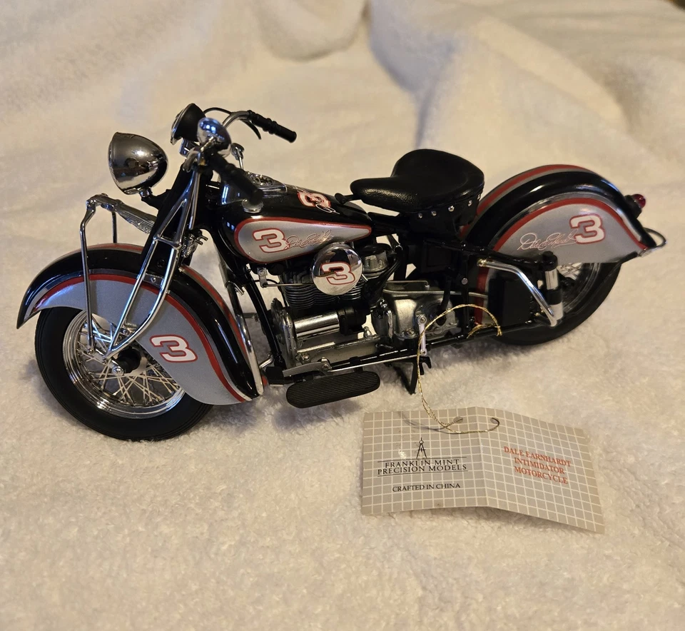 Franklin Mint 1942 Indian Dale Earnhardt Intimidator 1:10 Scale Inv. #4714 - Image 1 of 4