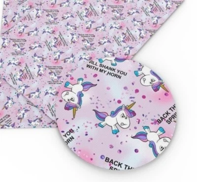 Adult Sprinkle tits Cuss words Polyester Cotton blend fabric 20x55" 1112971 - Image 1 of 3