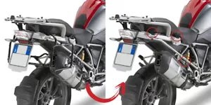 GIVI PLR5108 RAPID RELEASE RACK BMW R1200GS ADVENTURE 2014 for MONOKEY panniers - Picture 1 of 2