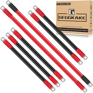 Golf Cart Battery Cables Wiring Kit for EZGO TXT 1994-UP 36V/48 Volt Golf Cart - Picture 1 of 6