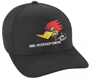 Mr. Cappello ricamato Horsepower Flexfit drag corsa nostalgia hot rod canna da strada - Foto 1 di 1