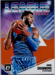 2018-19 Panini Donruss Optic League Leaders Orange /39 Andre Drummond - Picture 1 of 2