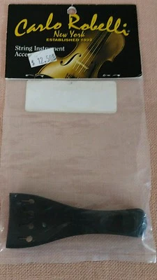 CARLO ROBELLI EBONY VIOLIN TAILPIECE - Image 1 of 2