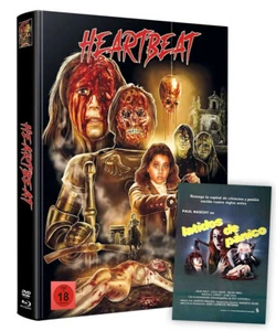 Mediabook Padded Heart Beat Panic Beats 1983 Paul Naschy Blu-Ray DVD New - Picture 1 of 2