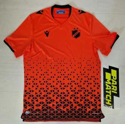 7370 Macron Apoel FC Camiseta Carrera una Manera Auténtica + Parche Como Match - Imagen 1 de 2