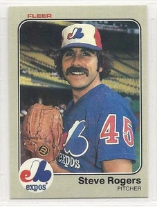 1983 Fleer - #294 - Steve Rogers - Montreal Expos - Picture 1 of 1