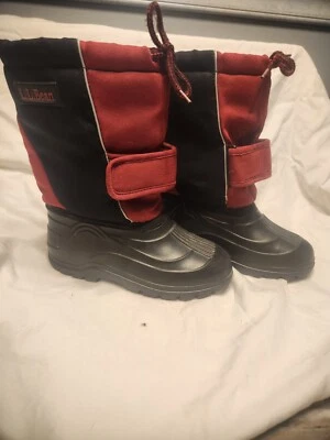 LL. Botas Bean Northwoods, talla 2, rojas Foto 1 de 4