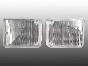 Blinkerglas Paar für VW Bus T2b weiß Klar links rechts 74-79 - Bild 1 von 3