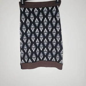 Herbst Adeigbo Schurwolle Rock Odette Bleistift Damen XS Braun Designer Luxus - Bild 1 von 10