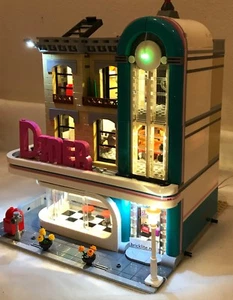 New LED Lighting Kit for Lego Downtown Diner 10260 - Picture 1 of 3