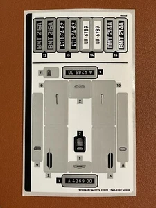 NUEVO LEGO | Hoja de pegatinas para set 76911 - 007 Aston Martin DB5 - Imagen 1 de 1