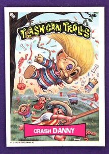 Topps Trash Can Trolls 1992 24b Crash Danny - Imagen 1 de 2