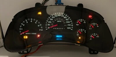 2006-2009 CHEVROLET TRABLAZER Б/У ПРИБОРНОЙ ПАНЕЛИ ПРИБОРНОЙ ПАНЕЛИ ДЛЯ ПРОДАЖИ (MPH) - Изображение 1 из 4