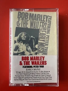 BOB MARLEY & THE WAILERS + Peter Tosh/ Cassette EARLY MUSIC 1989 Reggae Ska EX - Picture 1 of 2