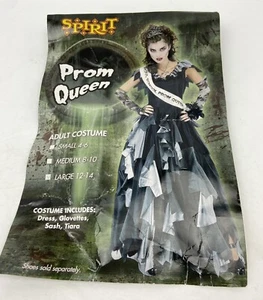 Spirit Halloween Zombie Prom Queen Ghoul School Costume Dress Women's Size Large - Picture 1 of 8