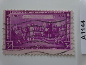 Constitution Sesquicentennial 3 Cent American USA Postage Stamp - Picture 1 of 1