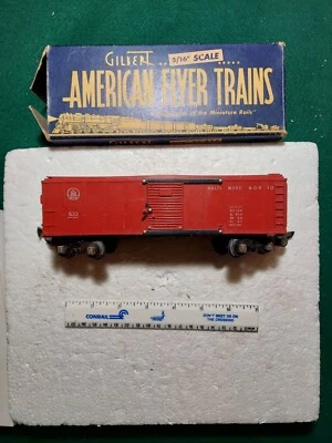 AMERICAN FLYER #633 BALTIMORE AND OHIO BOX CAR - Image 1 of 4