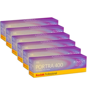 6 Packs Kodak Portra 400 Color Negative Film 35mm Roll Film, 36 Exposures - Picture 1 of 2