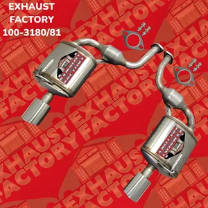 STAINLESS STEEL DRIVER & PASSENGER SIDE MUFFLER FITS 2009-2019 MAXIMA 3.5L ENG - Picture 1 of 1