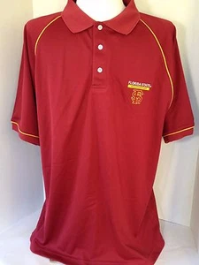 Camisa polo de inicio Florida State Seminoles para hombre XL roja oscura - Imagen 1 de 8