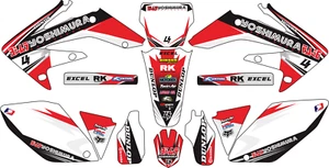 9088 MX DIRT BIKE GRAPHICS DECALS STICKERS FOR HONDA CRF 250 R 2004 2005 - Bild 1 von 1