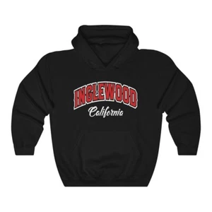 Inglewood California Rep Your City Heavy Blend™ Hooded Sweatshirt - Picture 1 of 3