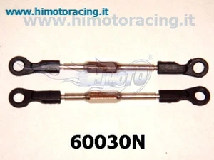 60030 Waffen Lenkung Verstellbar X 1:8 60030N Steering Link 2 Stücke HIMOTO - Bild 1 von 1