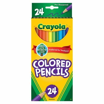 Crayola Colored Pencils Coloring Supplies 24 Count - Image 1 of 4