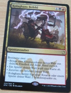 TOP Kolaghans Befehl / Kolaghan's Command - DRAGONS TARKIR - deutsch (fine -) - Picture 1 of 1