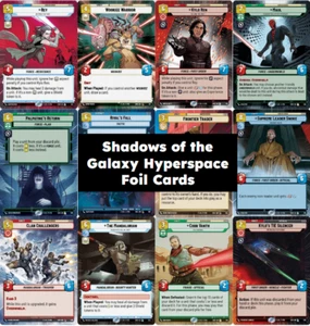Shadows of the Galaxy - SWU - Hyperspace Foil Cards - Multibuy Enabled - Picture 1 of 1