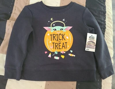 Sudadera Jumping Beans Star Wars Mandalorian Cuello Redondo NUEVA Talla 3T ENVÍO GRATUITO Foto 1 de 4