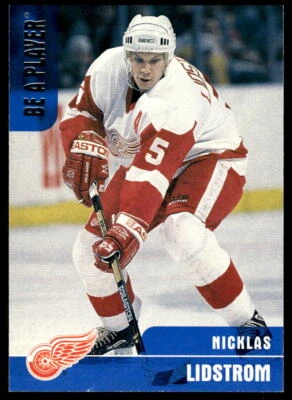 1999-00 Be a Player Memorabilia #3 Nicklas Lidstrom Detroit Red Wings Card HOF - Image 1 of 2