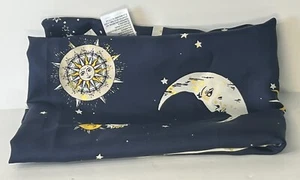 Chico's 100% Silk Zodiac Scarf Neckerchief 38"x38" Sun & Moon NWT NEW - Picture 1 of 5