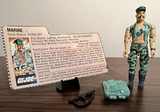 New listing
		Vintage 1983 Hasbro Gi Joe Action Figure Gung Ho 100% Complete W/ File Card