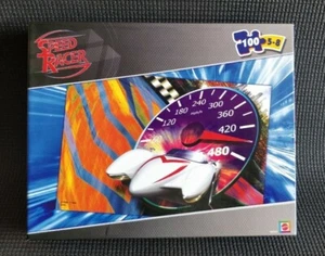 SPEED RACER von Mattel - 100 große Teile Rennwagen Puzzle Alter: 5-8 NEU - Bild 1 von 3