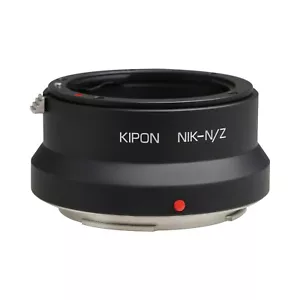 Adattatore KIPON per obiettivo Nikon attacco F a fotocamera mirrorless Nikon Z - Foto 1 di 5