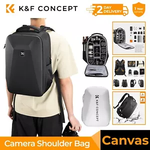 K&F Concept 22L Camera Backpack Hardshell DSLR Photography Camera Bag for sony - Picture 1 of 8