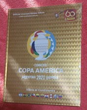 Panini Copa America 2021 Gold HARDCOVER empty Album sealed cup