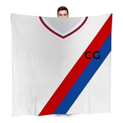 The Eagles -1978 Home Football Shirt - Personalised Fleece Blanket 150x150cm - Image 1 of 4