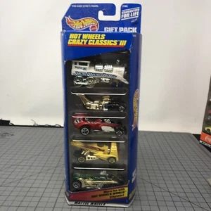 Paquete de regalo de 5 autos Hot Wheels Crazy Classics III 1997 Mattel escala 1:64 NUEVO SELLADO - Imagen 1 de 3