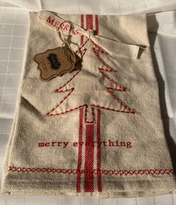 CHRISTMAS-Mudpie Red Tree Grainsack Towel - Imagen 1 de 7