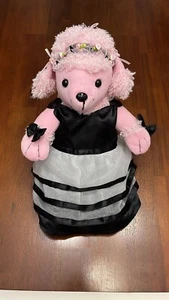 Animaland Animal Barboncino Rosa Peluche Cane Peluche 14” con Vestito - Foto 1 di 4