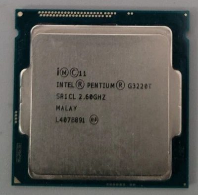 Intel Pentium G3220T @ 2.60GHz - CPU Socket LGA1150 - SR1CL - Image 1 of 4