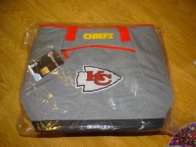 Kansas City Chiefs Licensed NFL 30 Can Soft Tote Cooler NWT - Image 1 of 3