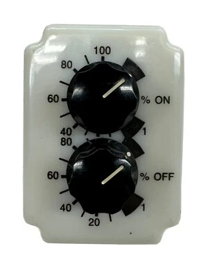  DAYTON 1A366F SOLID STATE TIME DELAY RELAY .1-10 SEC 8 PIN PLUG - Image 1 of 3