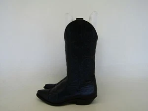 CAPEZIO Womens Size 5.5 M Black Leather Cowboy Western Boots - Picture 1 of 11